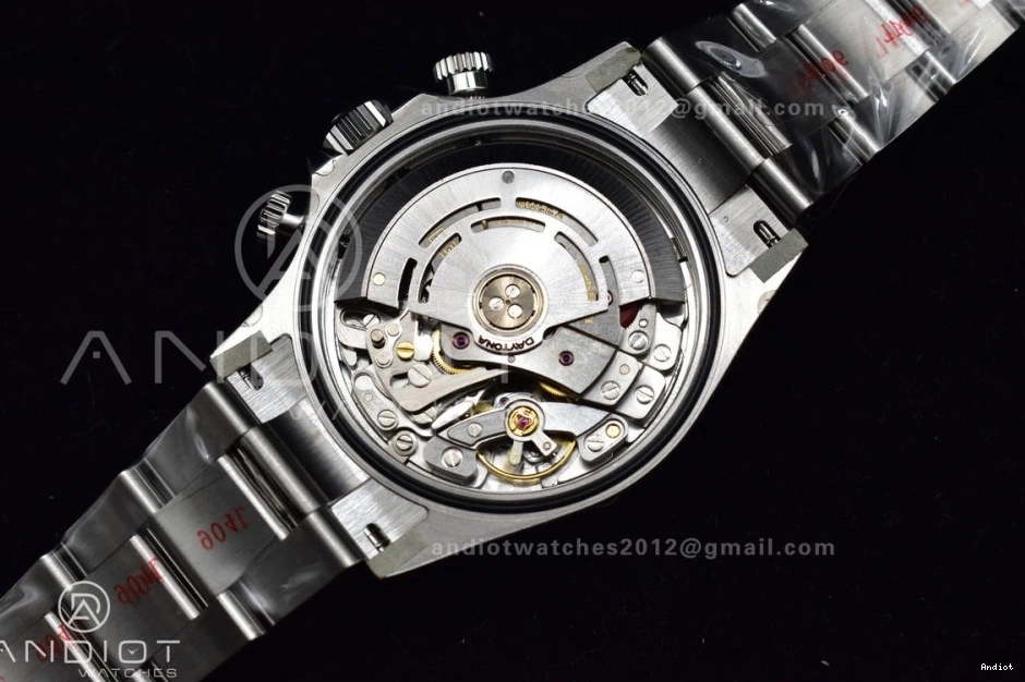 Case And TechFriendly Daytona Clean SS Bracelet 904L 728 116500 Black V3 Dial 0812